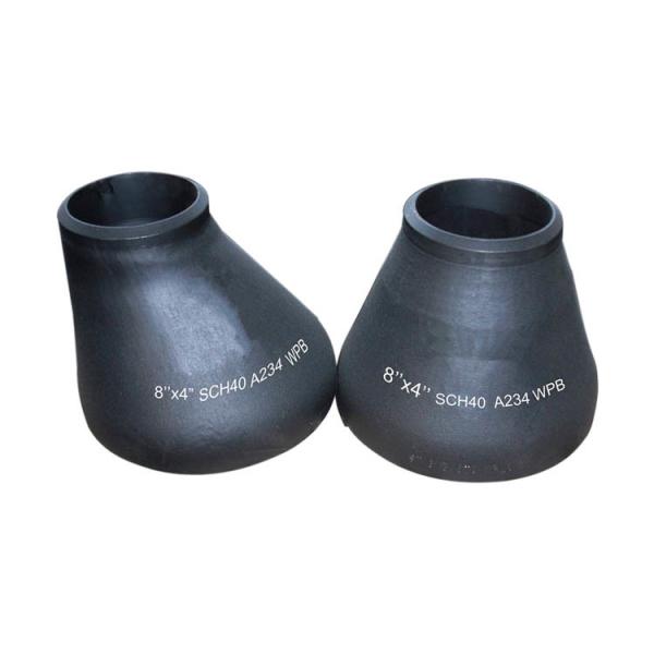 Encaixes de tubulação excêntricos Astm do redutor A234 do aço carbono de Sch40 Wpb