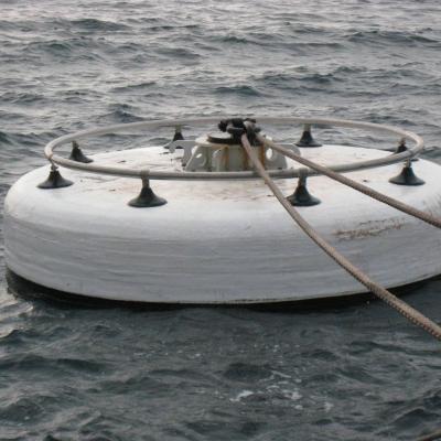 Flutuabilidade alta segura plástica Marine Floating Yellow Floating Buoy