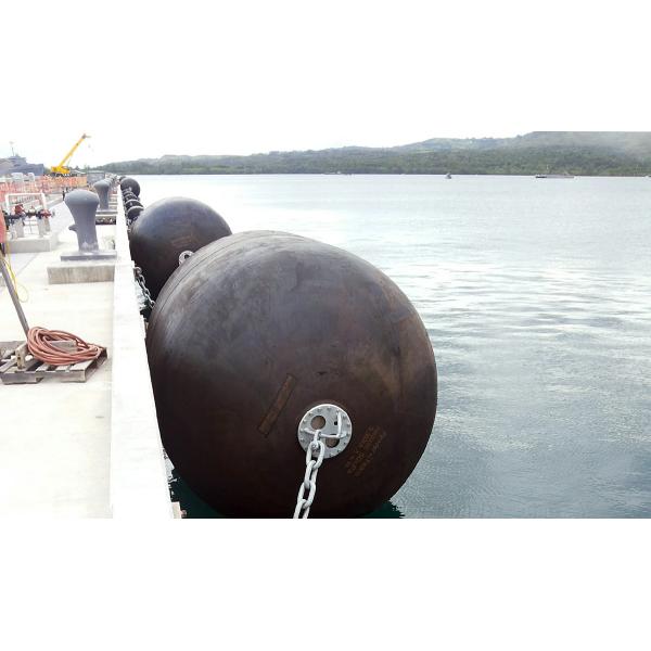 Dia 0.5m-4.5m 50KPA Pneumatic Rubber Fender International Certification