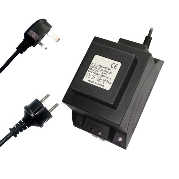 24VAC 80W swimming pool waterproof transformer, IP68 power supply for outdoor motor