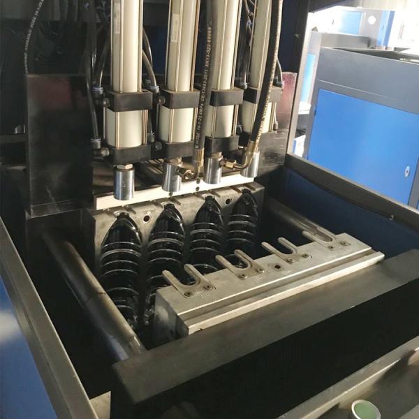 Design 4 Cavity Semi Automatic PET Bottle Blowing Machine for Max. Bottle Height 5000mm