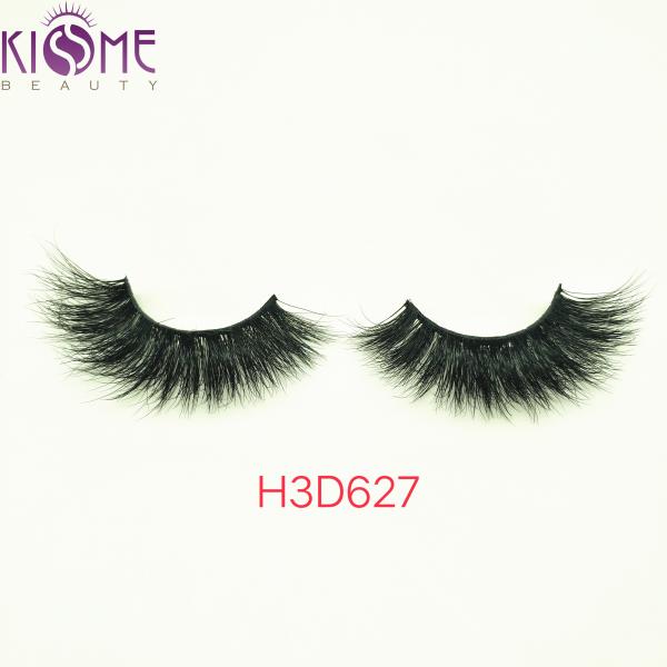 Daily Makeup Strip Real Mink Fur Eyelashes Natural Black  Multi Layers
