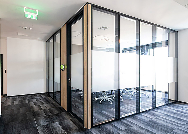 Modern Style Office Room Divider Office Glass Dividers Wall Partition Office Space Division