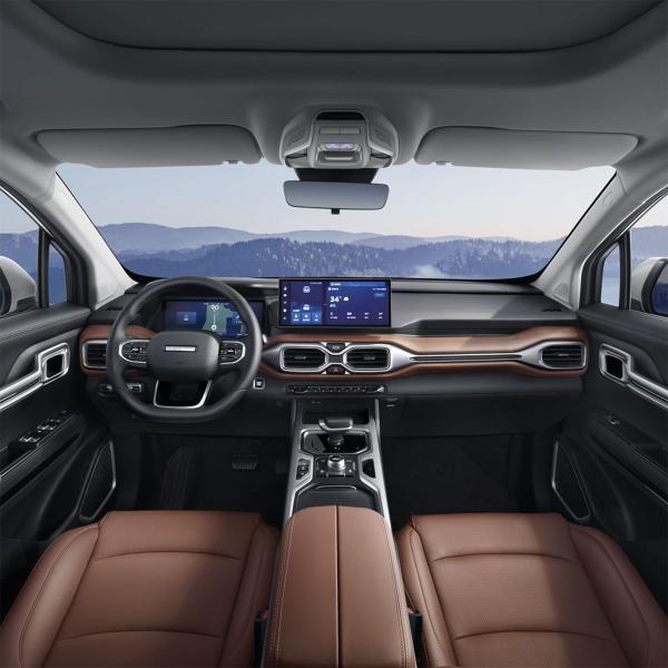 2023 Geely Radar Rd6 Ev Pick Up Truck 400Km Pure Battery Electro Car Automobile Auto In White Color With 2WD Drive