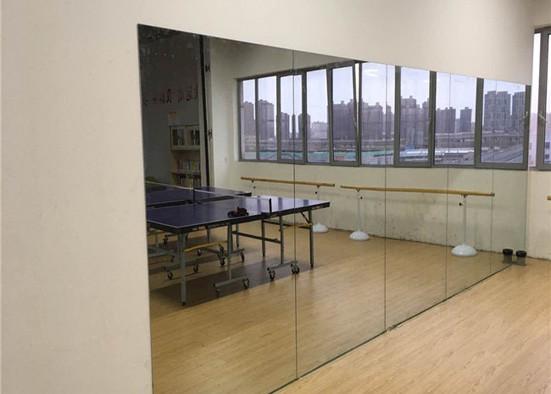 Compact Silver Framed Wall Mirror 3~6mm Thickness Green And Environmental Protection