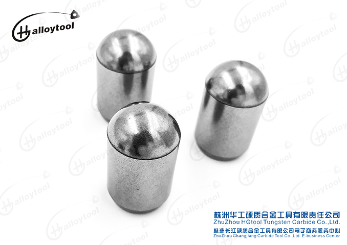 Ровные сферически кнопки карбида вольфрама R32 45mm