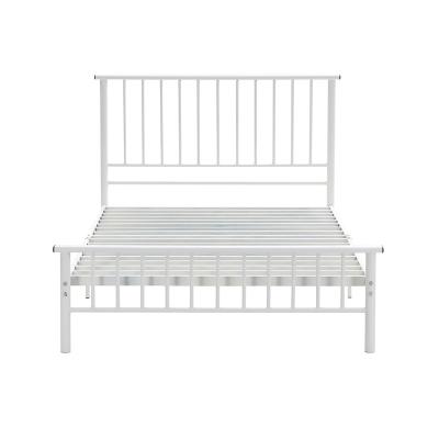 Underneath 13 Inches Metal Frame Single Bed for Military Staff Dormitory