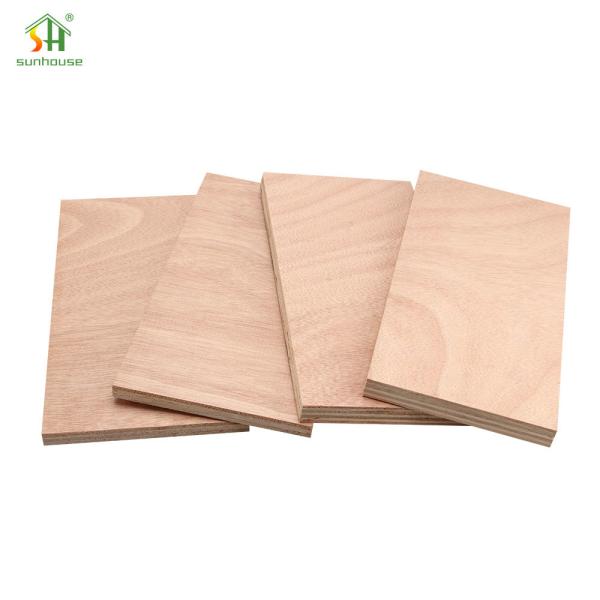 Decorative Laminated Plywood Sheets , E0 Melamine Board For Furniture