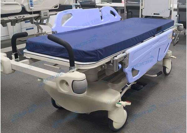 Hydraulic Patient Transport Stretcher Rotating Side Rails For Operation Room