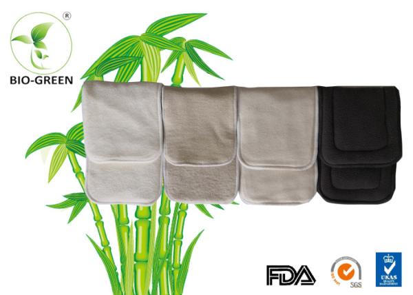 No Dust Bamboo Liners For Cloth Nappies , Leak Guard Bamboo Baby Cloth Diapers