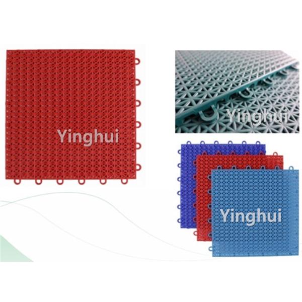 Portable FIBA Approved Tiles Synthetic Basketball Court Plastic Interlocking Flooring Tile