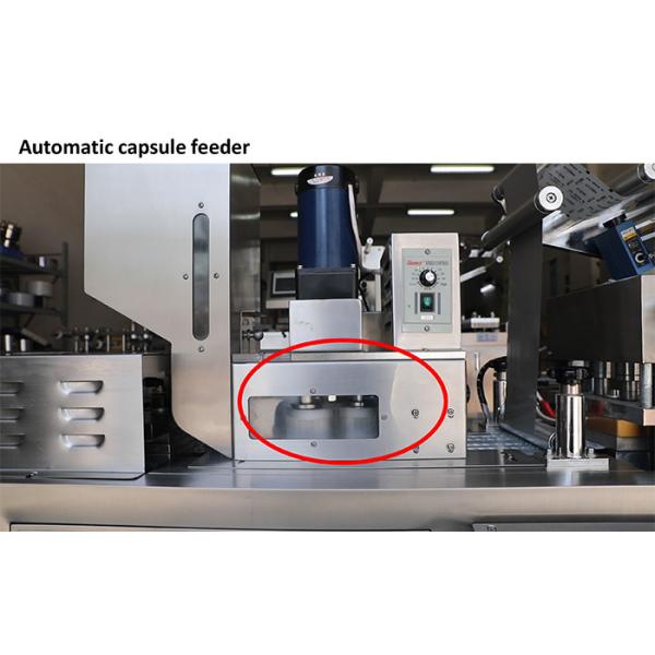 Customized Card Alu Alu Blister Machine For Hard Capsule Sealing