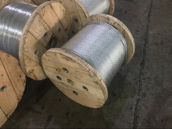 1/4 5/16 3/8 And 1/2 Galvanized Steel Wire Strand As Per ASTM A 475