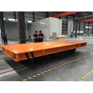 High Temperature Resistant Ladle Transfer Cart with 20-150 Ton Load Capacity and Battery Powered Rail Guided System
