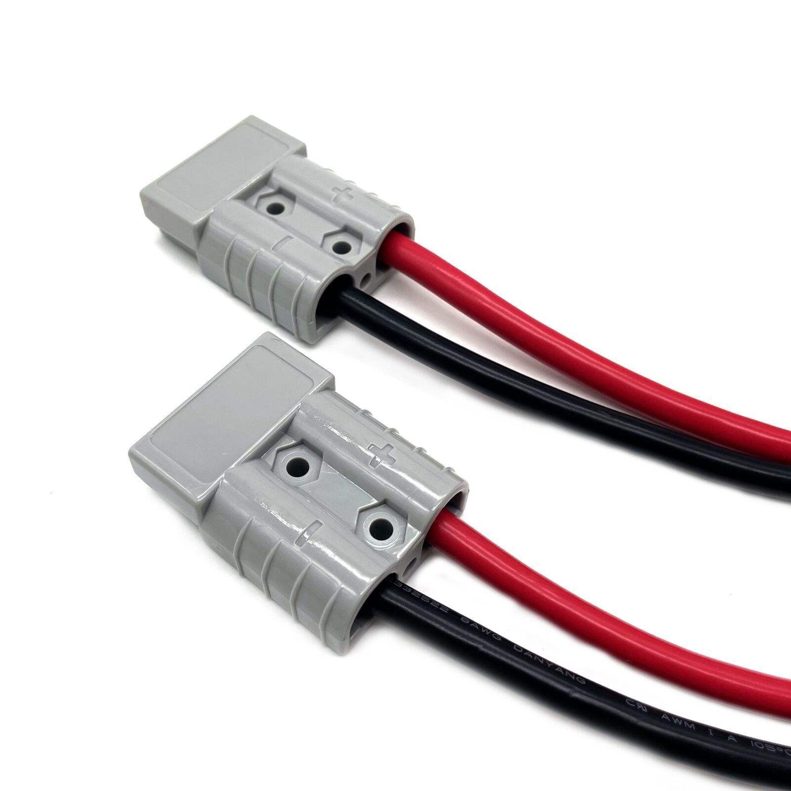 50A Grey Power Style Plug Extension Lead – 1.5M Heavy-Duty Battery Cable