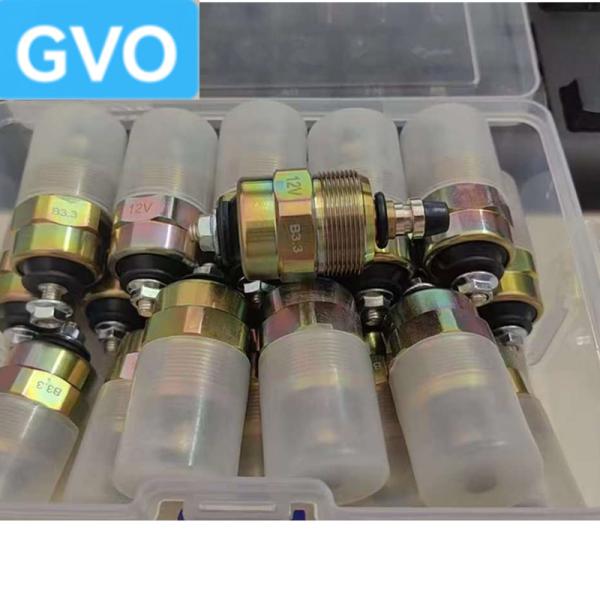 B3.3d Valve d'arrêt d'huile 0330001016 Commutateur solénoïde d'arrêt de carburant d'injection 12V