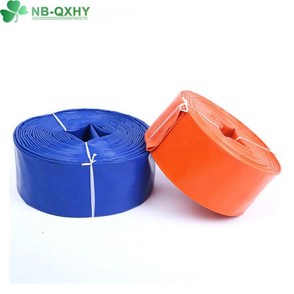 30m Length Colourful PVC Layflat Hose for Irrigation Water Pipe Grey Colour