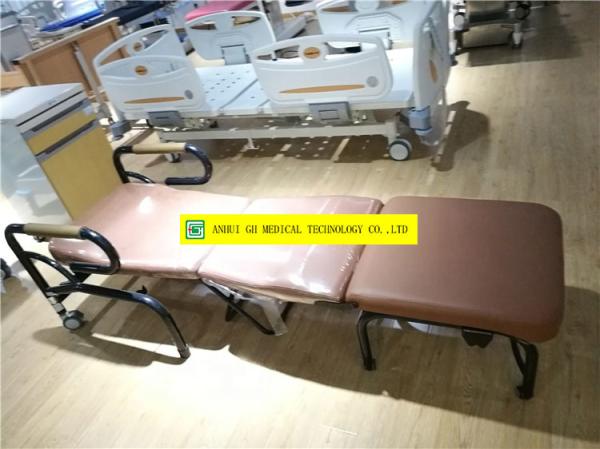 OEM Medical Hospital Beds Folding Attend Hospital Recliner Chair Bed
