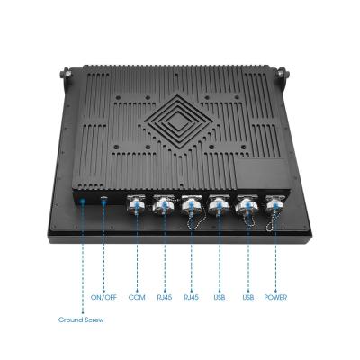Waterproof Panel PC 17 Inch Panel Size 350cd/m2 Brightness Suitable for -20C To 70C Temperature Range