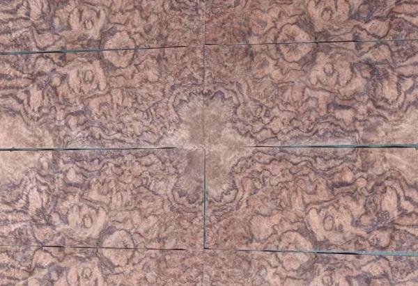 Length 20cm-2.7m Width 20cm-1.3m Walnut Burl Wood Veneer Sheets