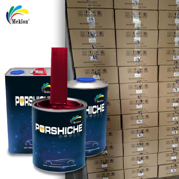 Высокоблекательная автомобильная краска TopCoat Антикоррозионная УФ-защита Поставщик автокраски