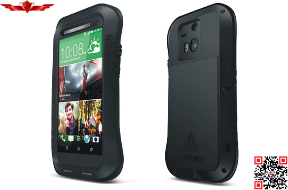 Genuine Aluminum Dirtproof/Shockproof/Waterproof Case For HTC M8 Multi Color Gift Box Yes