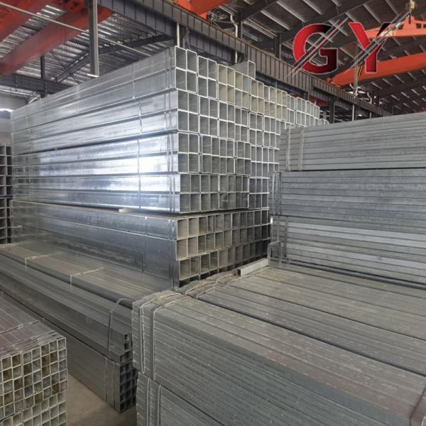 Factory Direct Sale ASTM Z60 Hot Dipped Galvanized Square Tube/Pipe Gi Tube Galvanized Welded Steel Tube