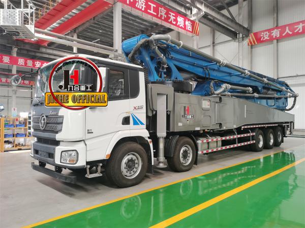 JIUHE 58m Truck Mounted Concrete Pump HB58K Concrete Pump Eequipment Concrete Boom Truck Cement Pump Truck