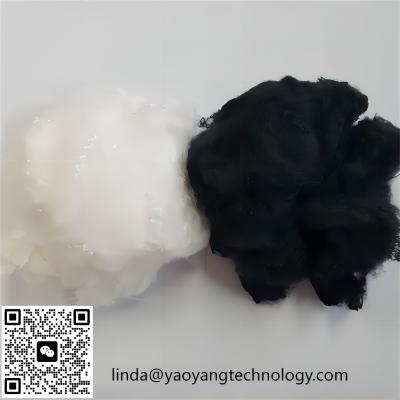 Recyclable Low Melt Polyester Staple Fiber Colorful Length Range 2mm-6mm