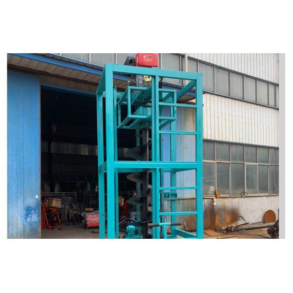 Customized Earth Auger Ground Hole Drilling Machine for Soil Drilling on 2.5 Ton Excavator