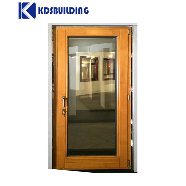 KDSBuilding Modern Design Solid Wooden Interior Teak Wood Main Casement Door Designs Photo