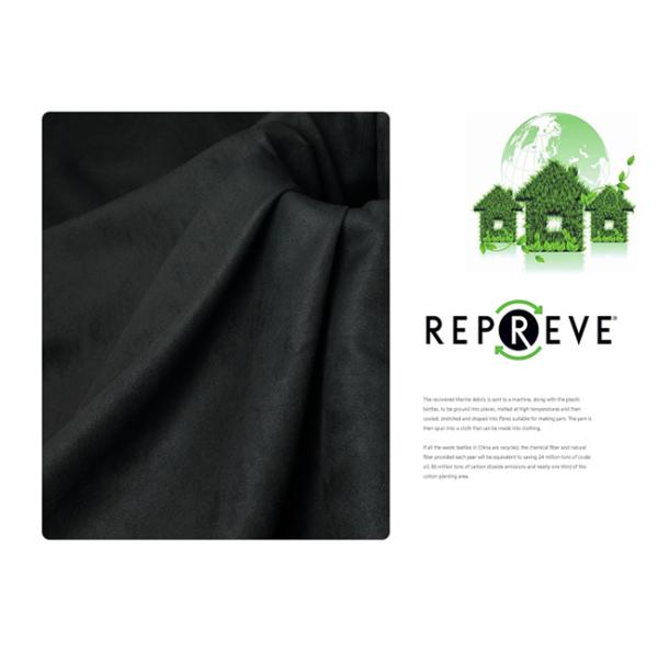 100% повторно использованная ткань ботинок подушки замши 130GSM волокна полиэстера микро-