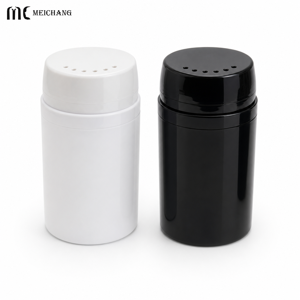 80ml 180ml Round Thick-Wall Powder Sifter Bottle (MC-1509)