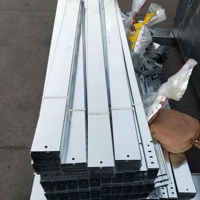 Hot Dip Galvanized Trough Type Cable Tray 304 316 Stainless Steel Perforated Cable Tray