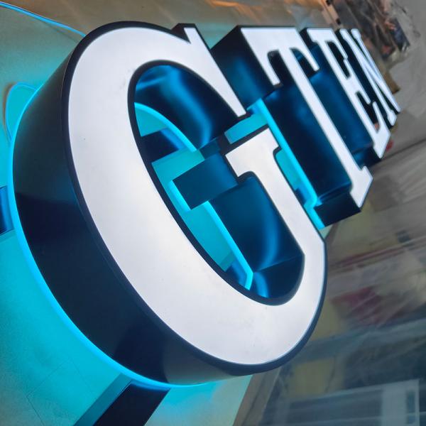 Outdoor Custom Logo Shop Sign Board Acrylic LED Letters for Company Sign Skin Clinic Dental Clinic Advertising Lighting