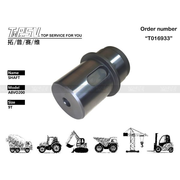 177-2481 Packing Size Depend On Packing Type E330C A8VO200 Excavator Hydraulic Pump Shaft Compatible With Excavator Machinery Hydraulic Systems