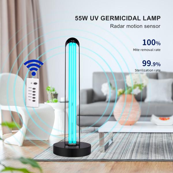 Lâmpada leve UV germicida da desinfecção de superfície para a sala médica do escritório das grandes áreas