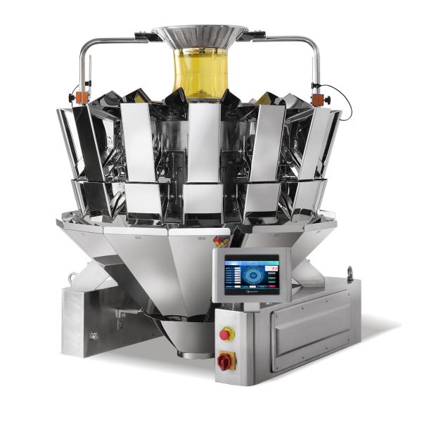 Система SUS304 Weigher комбинации Multihead качества еды пакуя сопнула закуски