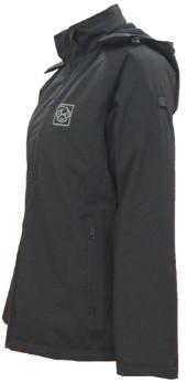 Multifunctional Mens Heated Work Coat , 3M Tape Reflective Biker Jacket
