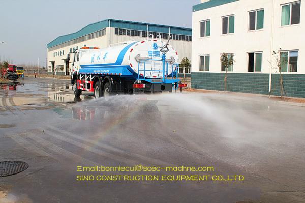 20 M3 Special Purpose Truck Water Tank Truck SINOTRUK HOWO 336 Hp 6x4