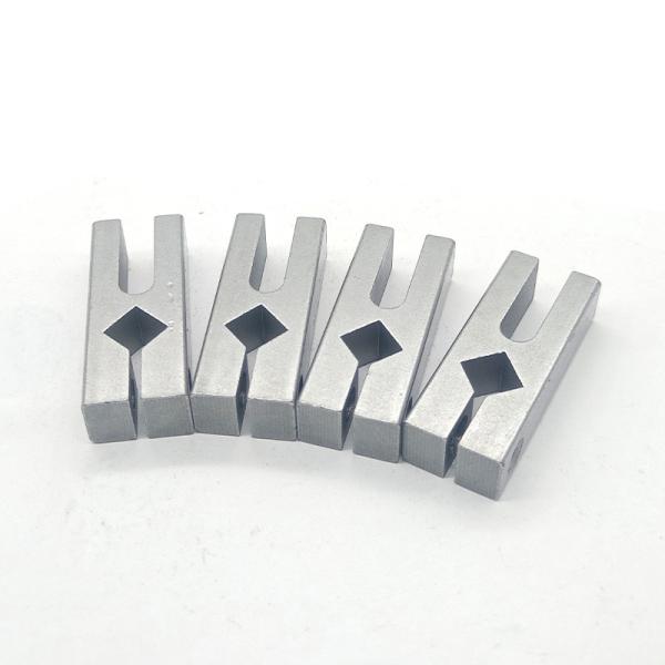 Pillar Fixed Clamp Waist Shaped Hole Customized All Aluminum Material Mounting Base Clamps