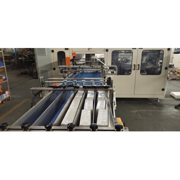 Машина упаковки пачки сервопривода бумажная, перерыв устанавливая машину упаковки салфетки