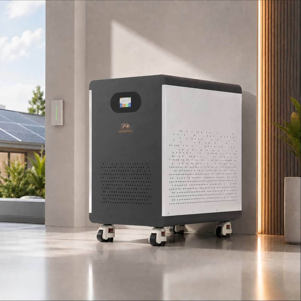 48.23kWh 51.2V 942Ah LiFePO4 Solar Energy Storage Battery with Up to 15 Units