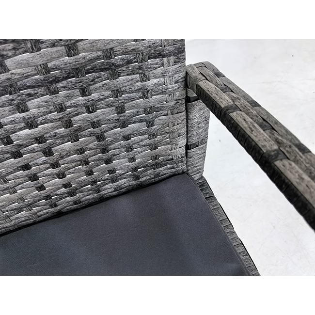 Garden Leisure Storage Waterproof Polyester loveseat Rattan Bench
