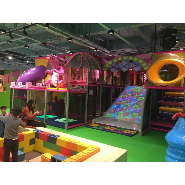 Commercial Childrens Indoor Play Equipment Candy Themed 200m2 Area