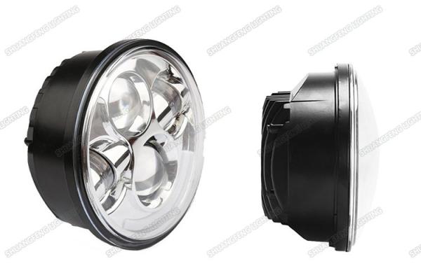 5.75 Inch Round Motorcycle Headlight , 4x4 Harley LED Headlight For Off Road / Jeep