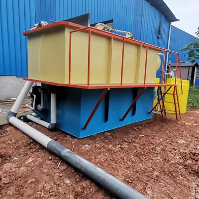 Physical Chemical 10m3 Aquaculture Wastewater Treatment On Site