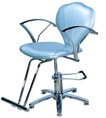 Lady'S Hydraulic Beauty Shop Chairs Big T - Bar Footrest For Comfortable Siting