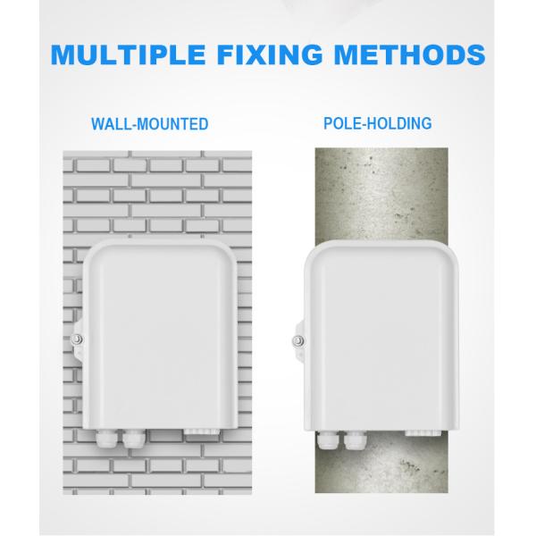ABS 1*8 Splitter FTTH Wall Mount Terminal Box 16 LC