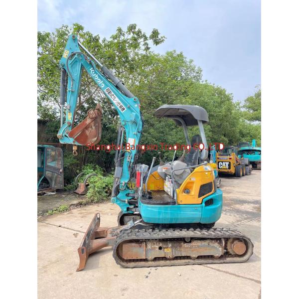 Original Hydraulic Cylinder Second Hand Digger KUBOTA U35 Mini Excavator in Good Condition